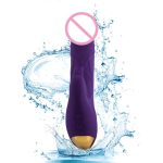 Realistic Dildo 7 Modes Vibration g Spot Vibrator Powerful Waterproof Dual Motors Clit Vibrator Stimulation Sex Toy - 图片 3