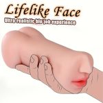 Male Masturbator Vagina Anus Oral Sex Real Deep Throat 3 in 1 Masturbation Pocket Pussy Sex Toy Realistic Vagina for Men - 图片 3