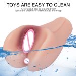 Realistic Silicone Deep Adultos Sex Toys for Men Oral Masturbation Pocket Pussy Sex Vagina Real Silicone Pussy - 图片 3