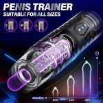 Automatic Male Masturbator 7 Thrusting 7 Rotating Modes Electric Penis Pump Visual Window Suction Base Sex Machine Vibration - 图片 3