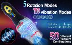 Male Rotation Masturbator Machine Realistic Artificial Vagina Vibrator Automatic Rotary Masturbators Sex Toys for Men - 图片 3
