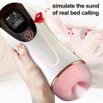 New Best-selling Rotating Suction Aeroplane Cup Powerful Vibration Heating Masturbator Erotic Toys Masturbation Cup - 图片 3