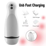 Electric 10 Vibrating Modes Sexy Voice Men Adult Pocket Pussy Man Masturbation Stroker Sex Machine Attachment - 图片 3