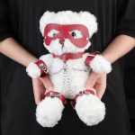OEM SM Toy Teddy Bear Pendants Gift for Adult Game Stuffed Sex Toy Bondage Gear Bears Stuffed Animals - 图片 3