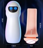 OEM Realistic TPE Adult Sex Toys Oral Anal Vagina Pussy Masturbation Cup - 图片 3