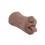 OEM 2 in 1 TPE Realistic Pocket Pussy Toy for Men Mouth Vagina Anal Male Masturbator Sex Toys - 图片 3