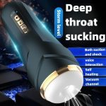 OEM USB Charging Easy to Clean Can Be Repeatedly Used Fully Automatic Thrust Heating Suction Sound Heating Vaginal Cup - 图片 3