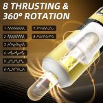 OEM Automatic Electric 8 Frequency Auto Rotating Male Masturbators Cup Adult Sex Toys for Men Masturbating - 图片 3