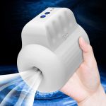 OEM Best Selling 10 Frequency Vibrating 4 Sucking Sex Toy for Man Through Type Aircraft Cup Realistic Male Masturbator - 图片 3