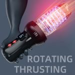 OEM Male Masturbation Fully Automatic Rotating Telescopic Electric Airplane Cup Male Exercise Equipment Sexual Products - 图片 3