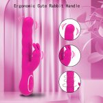 Vibrating Roller Massage 10 Mods Rabbit Vibrator G Spot Clitoral Automatic Dildo Vibrator for Women Masturbation Toys - 图片 3