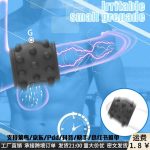 OEM Charging Vibration Lock Ring Male Delayed Masturbator Soft Silicone Sex Toy for Men - 图片 3