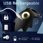 Men's Vibrating Ring Electric Remote Control Sperm Locking Vibrating Penis Ring Male Cock Ring 10 Speed G-spot Vibrator - 图片 3