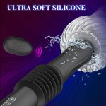 OEM Remote Control G-spot Anal Thrusting Dildo Vibrator Sex Machine with 3 Thrusting & 10 Vibration Modes Sex Toys for Couple - 图片 3