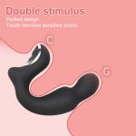 USB Rechargeable Anal Plugs Vibrating Anal Massager 8 Frequency Anal Plug Vibrator G-point Stimul Get for Adults - 图片 3