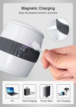 OEM Hot Sale Automatic Sucking Men Masturbation Cup Male Sex Toys Vibrator Open-Ended Masturbator Double Holes Cup - 图片 3