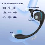 OEM 3 in 1 Penis Ring Vibration Anal Testicle Sex Toys APP Remote Control Prostate Massager Vibrating Cock Ring with Anal Plug - 图片 3