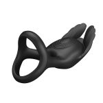 OEM USB Charging Silicone Couples Masturbator Long Time Delay Vibrator Penis Cock Ring for Intimacy Use - 图片 3