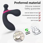 OEM Amazon Best Selling Multi-frequency Vibration Backstage Anal Plug Massage Into Sex Products Male or Gay Masturbation Stick - 图片 3