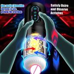OEM Digital Display 3 In1 Electric Male Masturbators Vibration Rotating Sucking Sex Toy for Men Masturbation Cup - 图片 3