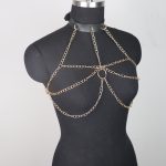 OEM Hot Pu Leather Body Harness Sexy Punk Adult BDSM Bondage Sex Products Erotic Toys - 图片 3