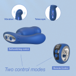 OEM Adult Sex Toys Remote Control Butt Plug Vibrator Telescopic Thrusting Anal Plug Vibrator Sex Toys for Men - 图片 3