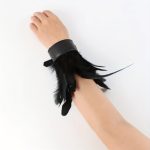 OEM Factory Direct Sale Ethnic Style Cuff Gothic Style Bracelet Cosplay Accessories Feather Wrist Clothing Accessories - 图片 3