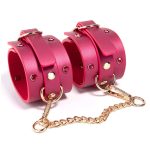 OEM Hot New York Erotic Toys 6 Piece Set Sex Bondage Leather Strap Kit Slave Game Bdsm Fetish Plush Bondage - 图片 3