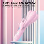 Wholesale G Spot Vibrator Oem Latest Telescopic Rod Clitoris Stimulating Sexual Dual Head Av Wand Rabbit Vibrator for Women - 图片 3