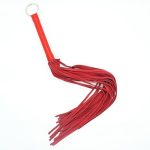 OEM High Quality Male Sex Bondage Leather Flogger Soft Suede Cowhide Sex Bdsm Spanking Flogger Factory Stock - 图片 3