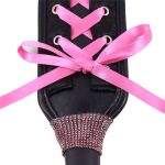 OEM Flirting Ribbons Leather Patting Hand Slapping Vibrator Sex Toys Paddle Training Bondage Whip for Female Sex Toy - 图片 3