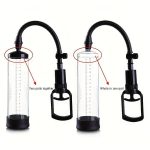 Manual Vacuum Penis Enlarger Penis Vacuum Pump Male Trainer Male Sex Toys for Penis Enlargement and Erection Improvement - 图片 3