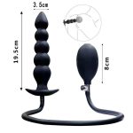 Anal Extend Inflatable Ball Anal Pump Plug Prostate Massager Inflatable Anal Plug Expandable Butt Dilator - 图片 3