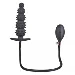 Anal Pumping Toy Silicone Inflatable Dildo Butt Plug With Pump Ass Plug Expand Dildo Air-Filled Inflatable Anal Plug - 图片 3