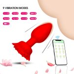 APP Remote Control Male Anal Plug 9 Vibration Modes Anal Sex Toy Prostate Massager Vibrador Anal for Men and Women - 图片 3