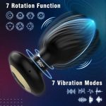 Wireless Remote Control Adult Anal Plug Vibrator Heart Base Vibrating Butt Plug Sex Toys for Women and Men Juguetes Sexuales - 图片 3