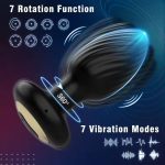 Hot Sale Rotating Anal Vibrator Butt Plug Dilator Sex Toy for Women Men Wireless Remote Control Male Vibrating Prostate Massager - 图片 3