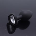 Pink Heart Shaped Masturbation Anal Glass Rod Massage Stick Supplies Female G-spot Female Adult Sexy Toys - 图片 3