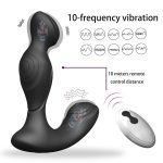 OEM Remote Control Prostate Massager Vibrating Butt Plug Thrusting & Vibrating Modes G Spot Vibrator Male Sex Toys for Men - 图片 3