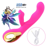 Factory Wholesale Price 10 Modes Vibrator G Spot Rabbit Vibrator Wand Massager Adult Products Female Masturbator - 图片 3