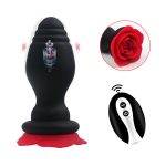 OEM New Rose Silicone Posterior Anal Plug G-Spot Posterior Dilation Climax Sex Toy - 图片 3