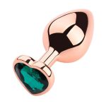 OEM Rose Gold Heart-shaped Metal Anale Plug Sex Toys Anal Butt Plug for Man and Woman Adult Factory Wholesale - 图片 3
