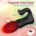 OEM Dual Motors Vibrating Anal Plug Prostate Massager Clitoral G Spot Stimulator Remote Anal Toys Butt Plug Vibrators - 图片 3