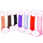 4.5 Inch Cheap Price Small Realistic Crystal Strong Suction Cup Mini Dildos for Women - 图片 3