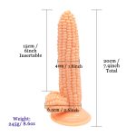 Hot Selling Corn Phallus Transparent Color Sucker False Phallus Dildo Per Donna Silicone for Make Dildo Dildos Para Hombr - 图片 3