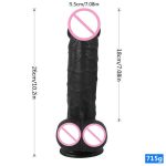 New 10 Inch Hands-Free Play Feels Like Skin Big Cock Realistic Dildo for Women Sex Toys Huge Realistic Beginners - 图片 3