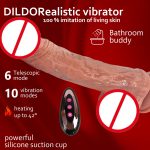Wholesale Female Masturbator Silicone Huge Realistic Penis Masturbator Soft Dildos Sex Toys for Men and Women - 图片 3