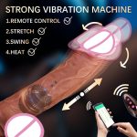 Thrusting Dildo Vibrator for Women Real Huge Dildo Female Masturbation Cock Dildos Grandes Sex Toys - 图片 3
