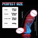 Dragon Monster Dildo Huge Penis with Suction Cup Big Dick Animal Anal Dildo Vagina Massager Masturbator Sex Toys for Men Women - 图片 3