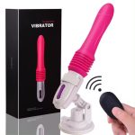 Remote Control Female Masturbation Pumping Vibrator Automatic Retractable Sex Machines for Women With Dildos Anal Plug - 图片 3